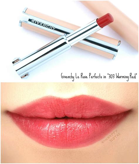 givenchy beautifyibg lip nalm swatches|Givenchy rose perfecto review.